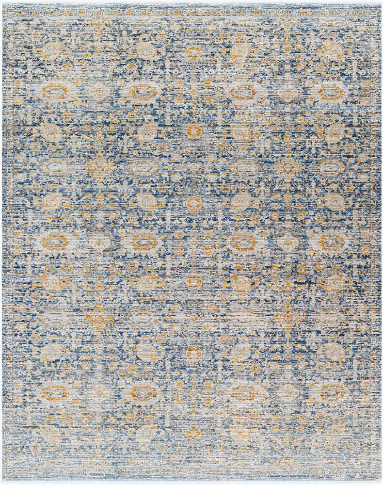 Margaret Machine Woven Rug — Charcoal/Gray