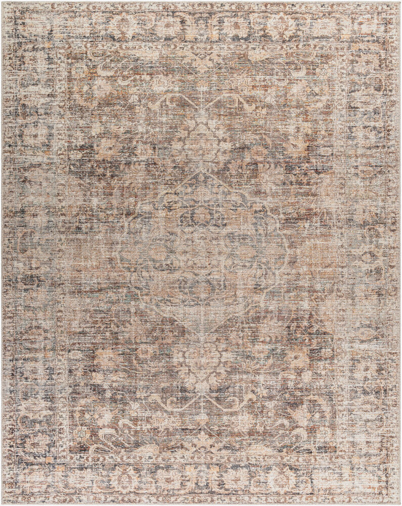Marlene Machine Woven Rug — Beige/Black