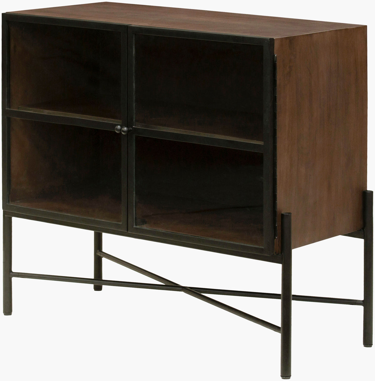 Mariposa Cabinet — Black/Clear