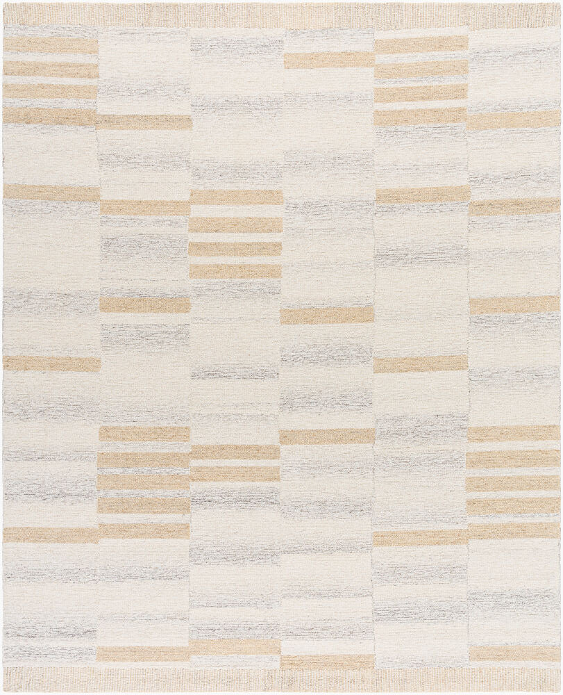 Max Handmade Rug — Brown/Cream