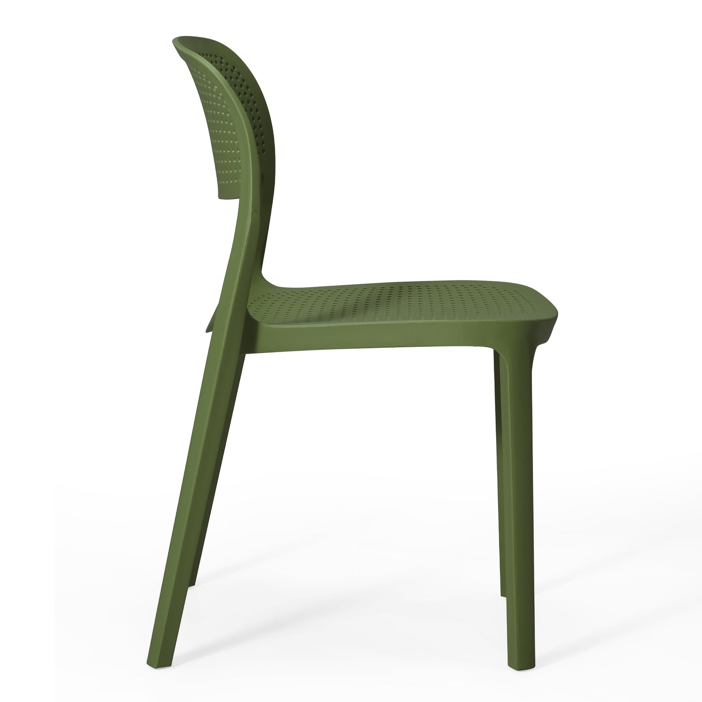 Polyform Stacking Dining Side Chair (Set of 2) Seahawk Designs Patio Dining Chairs