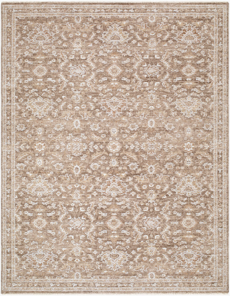 Penny Machine Woven Rug — Ivory/Mustard
