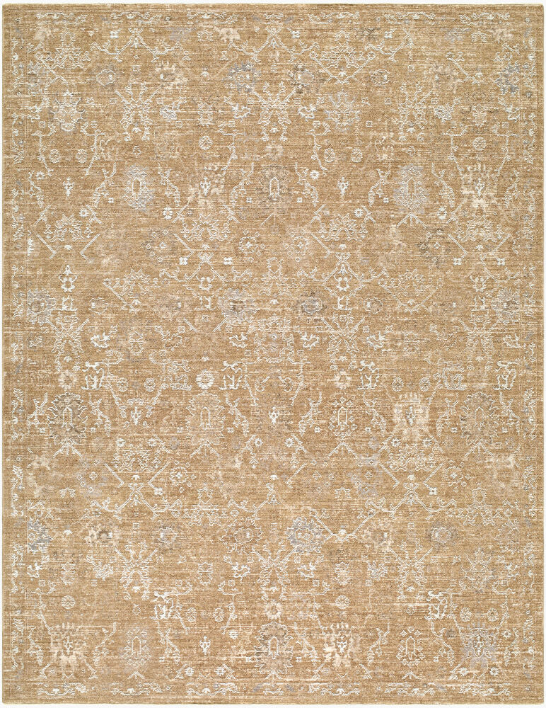 Penny Machine Woven Rug — Ivory/Medium Gray