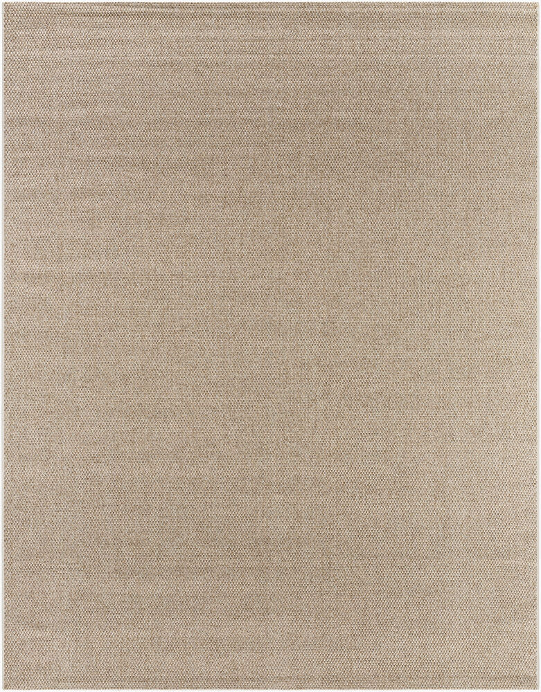 Birdie Machine Woven Rug — Deep Teal/Gray