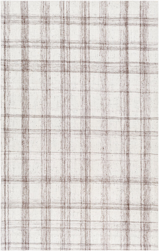 Sammy Handmade Rug — Light Gray/Tan