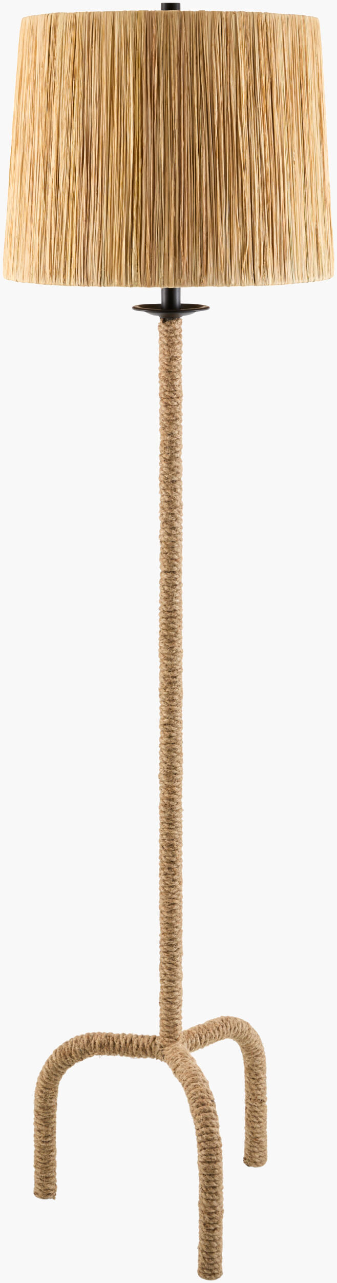 Seraya Accent Floor Lamp — Brown