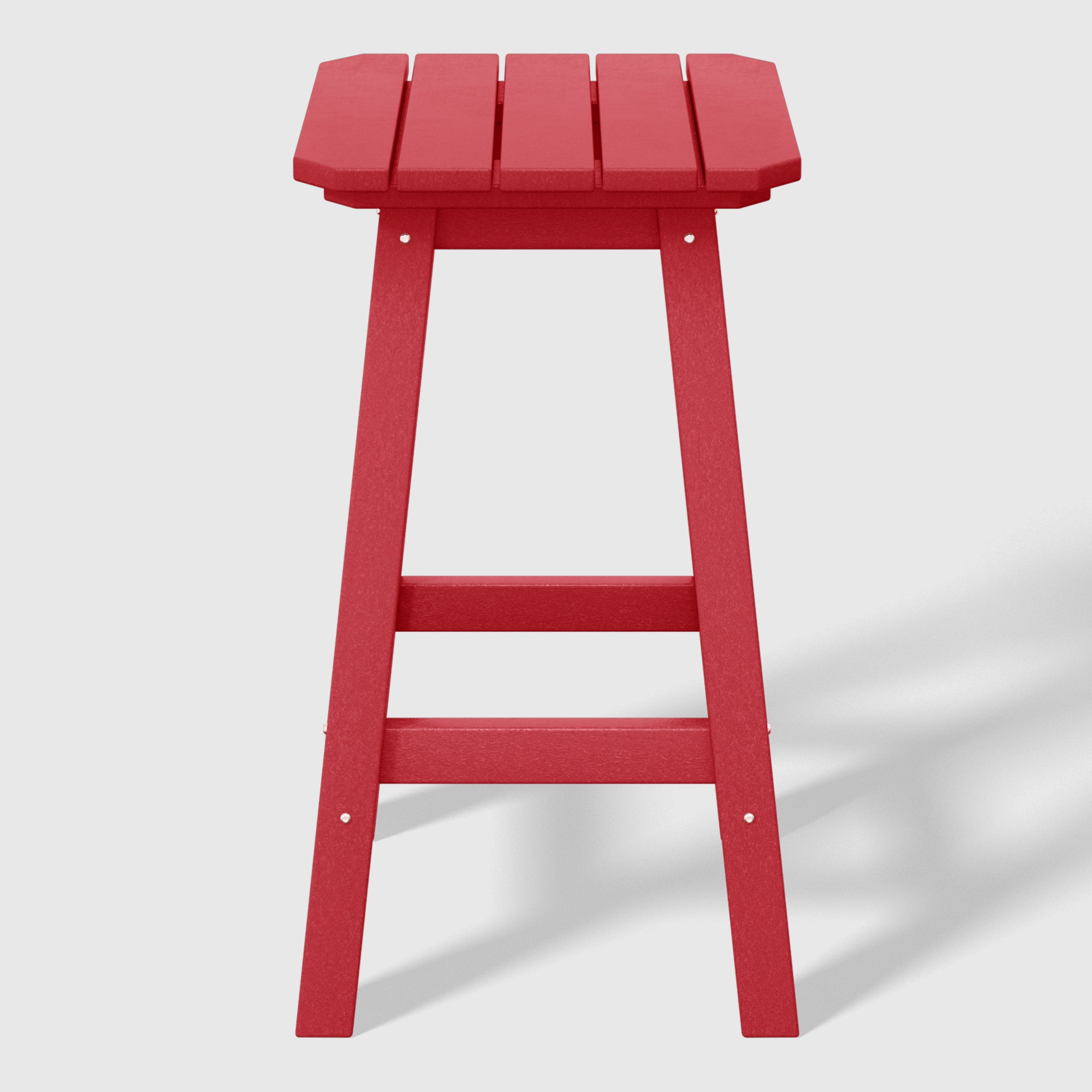 Stockholm All-Weather Outdoor Square Counter Stool (24" Seat Height) Seahawk Designs Patio Bar & Counter Stools