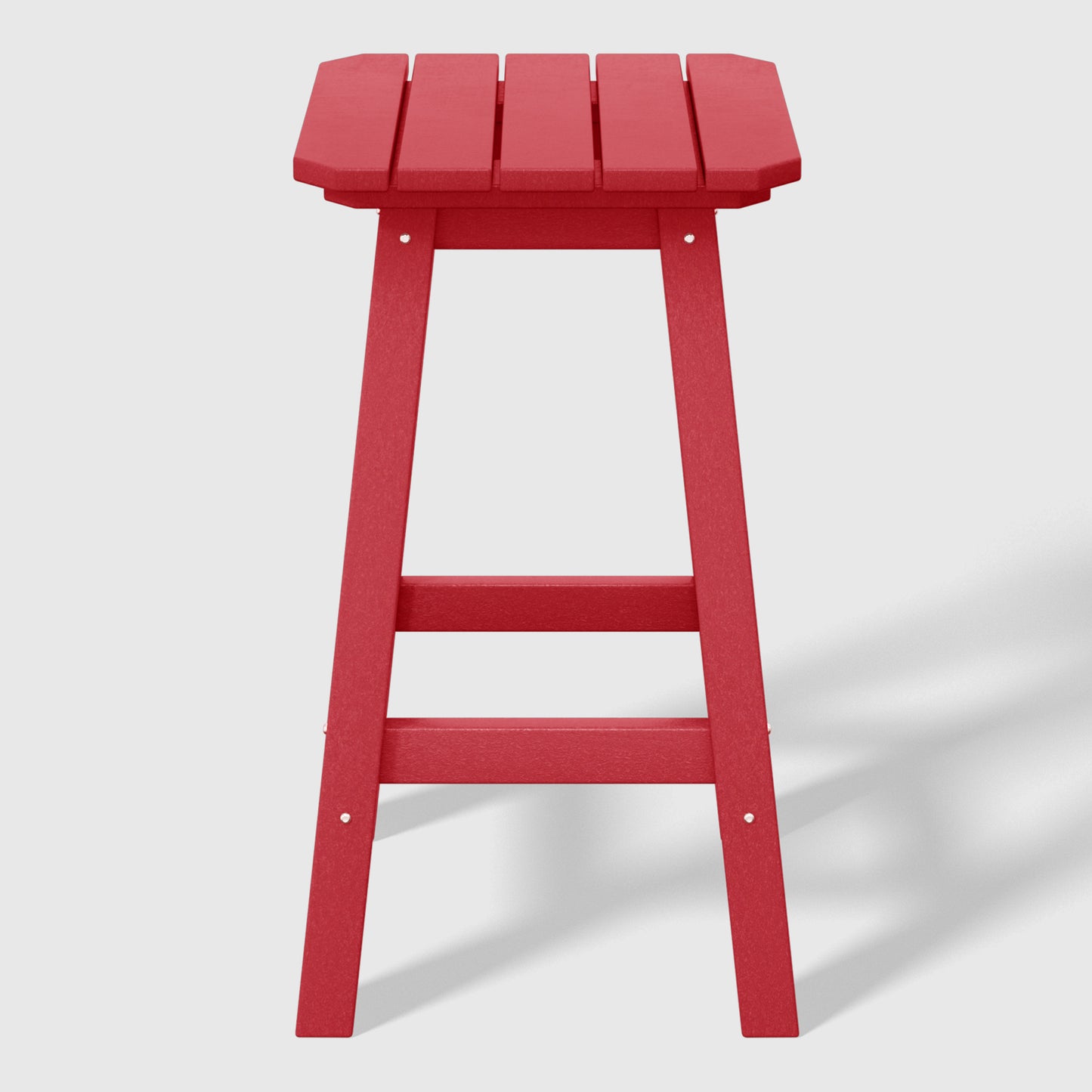 Stockholm All-Weather Outdoor Square Counter Stool (24" Seat Height) Seahawk Designs Patio Bar & Counter Stools