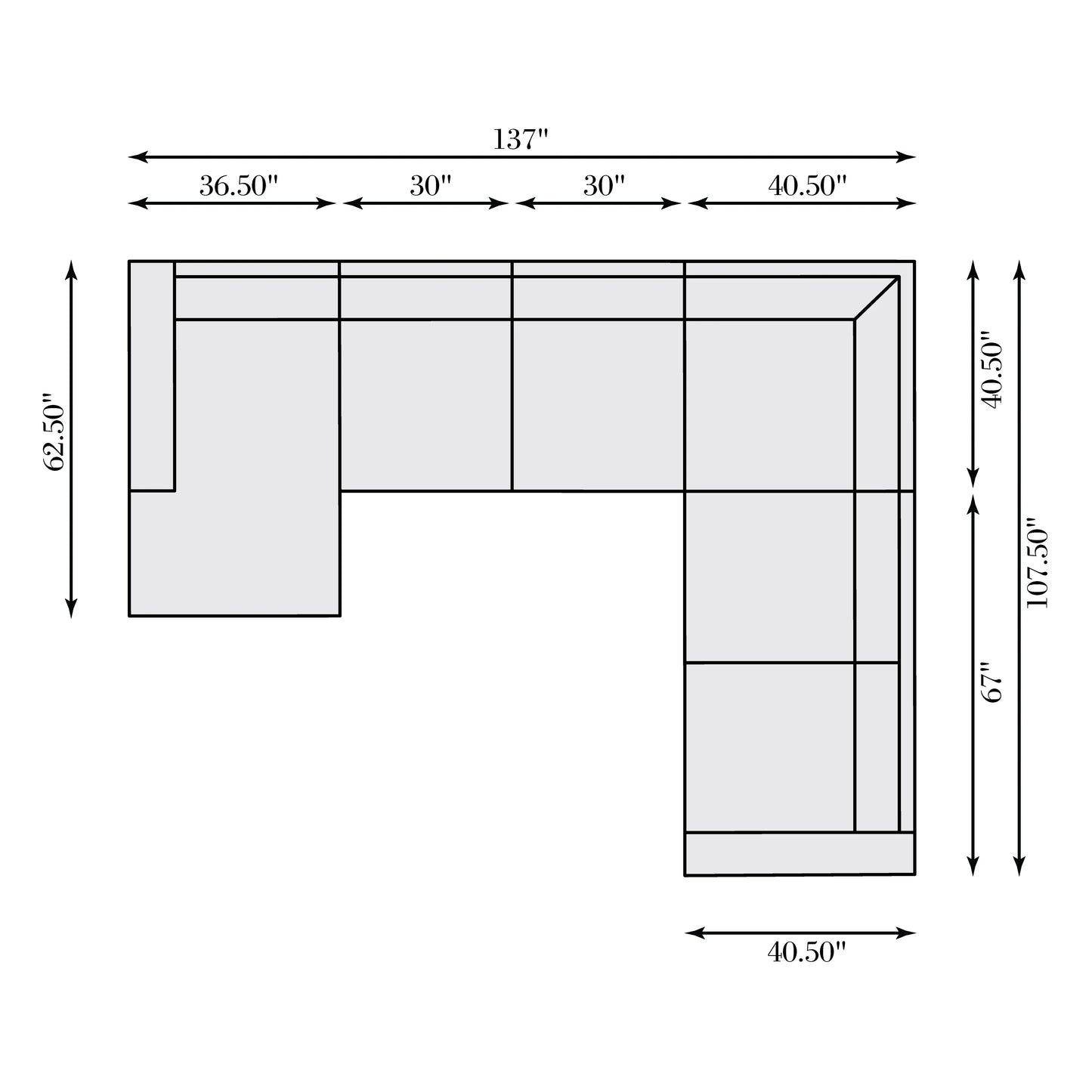 Dawkins Fabric Sectional Bernhardt Living