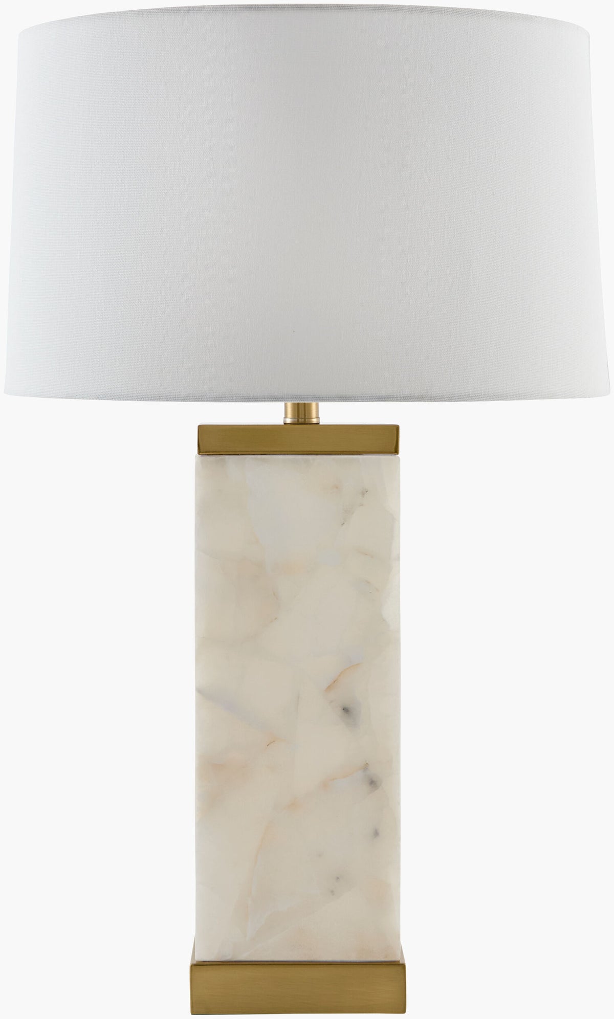 Brivana Accent Table Lamp — White