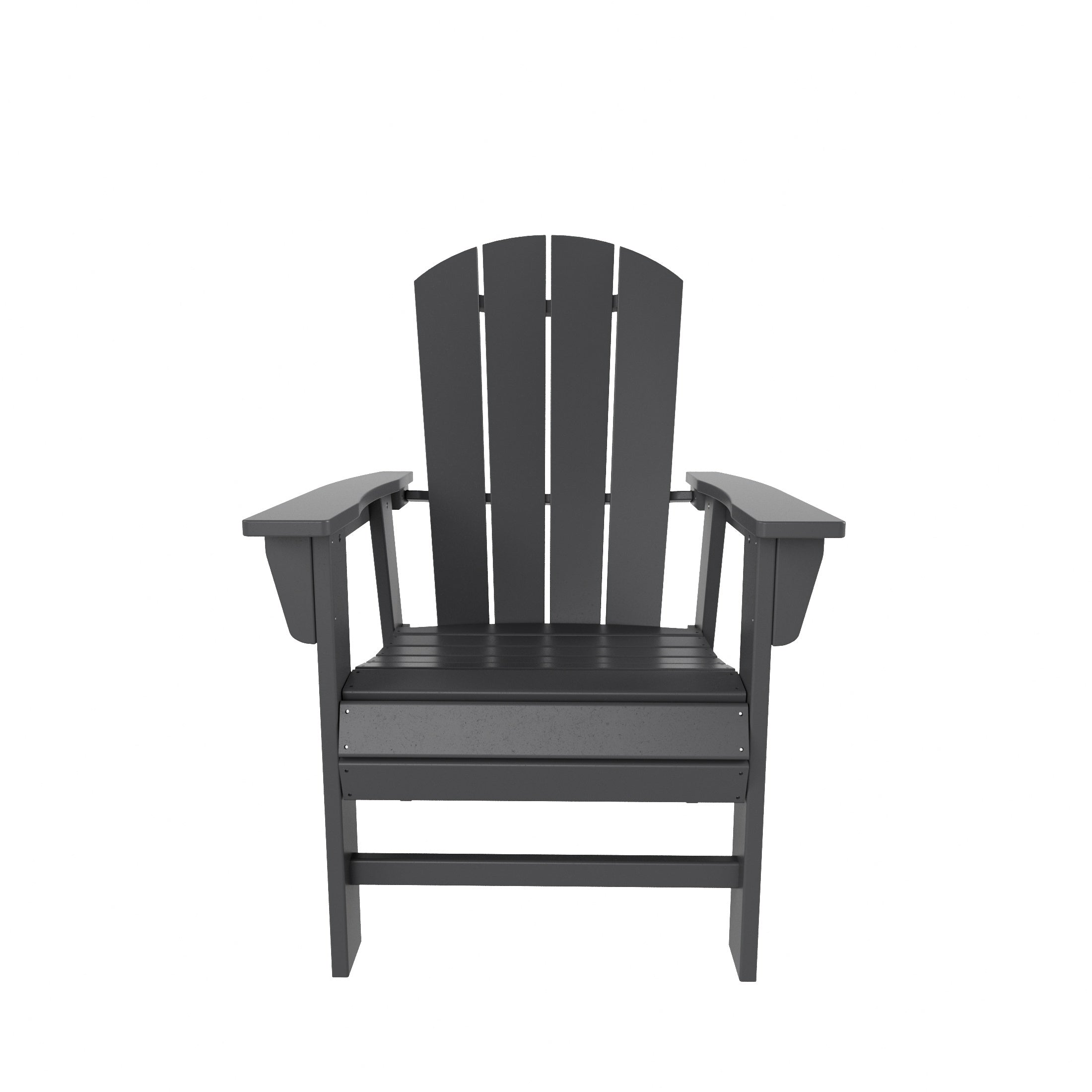 Chatham All-Weather Outdoor Classic Adirondack Patio Dining Chair Gray Seahawk Designs Patio Dining Chairs