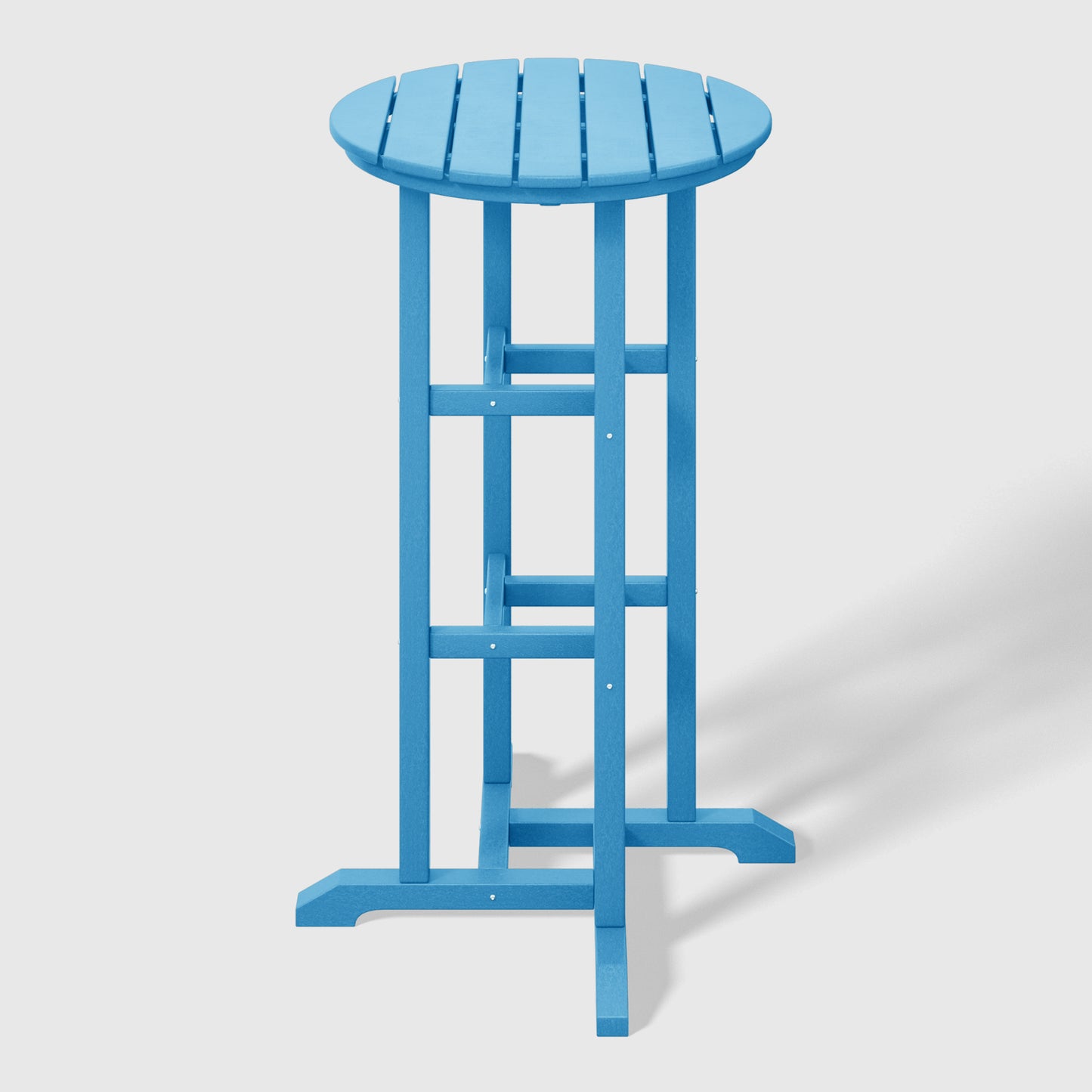 Stockholm All-Weather Outdoor Round Bar Bistro Table (42" Height) Seahawk Designs Patio Bar Tables