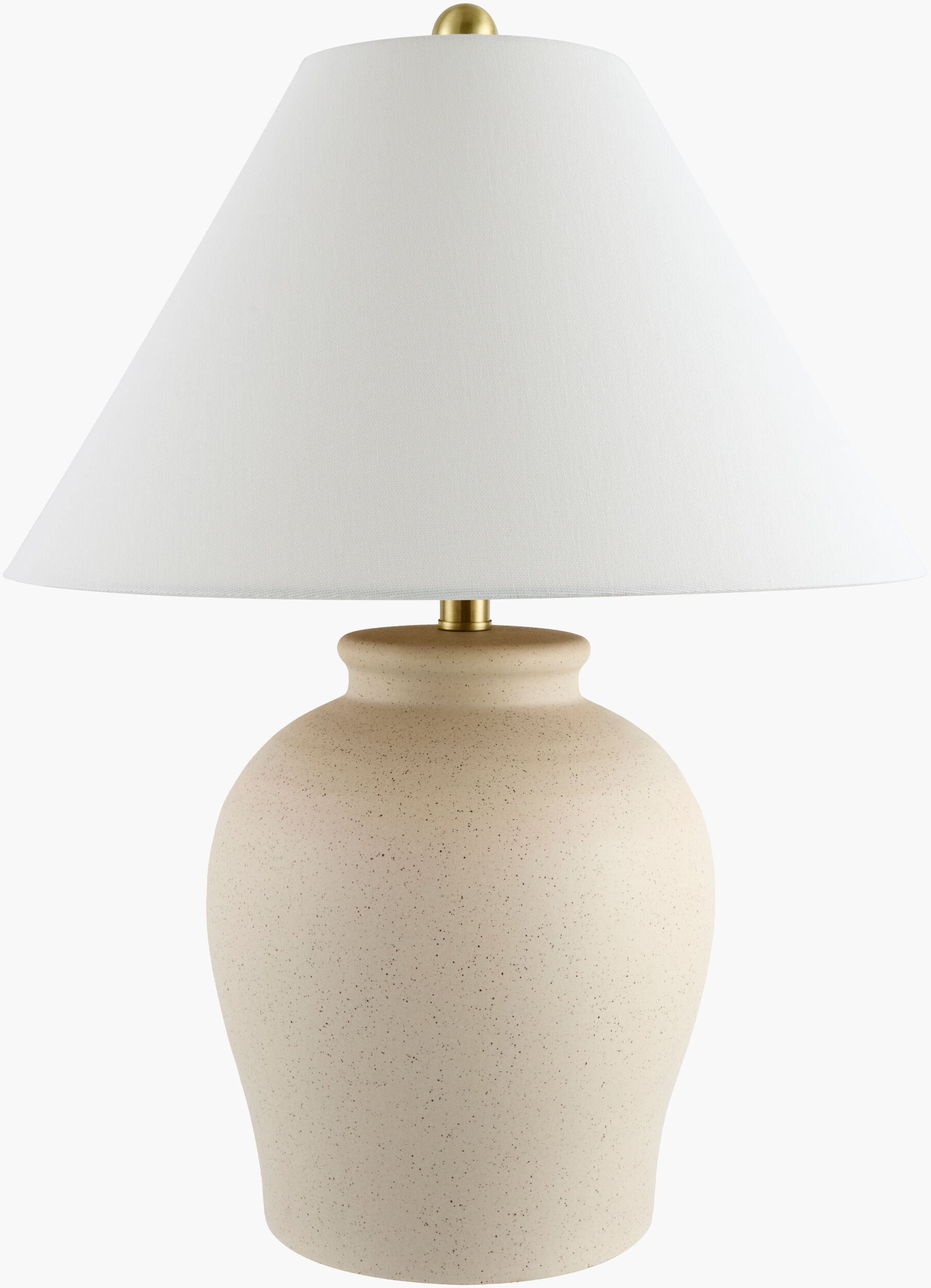 Besson Accent Table Lamp — Beige