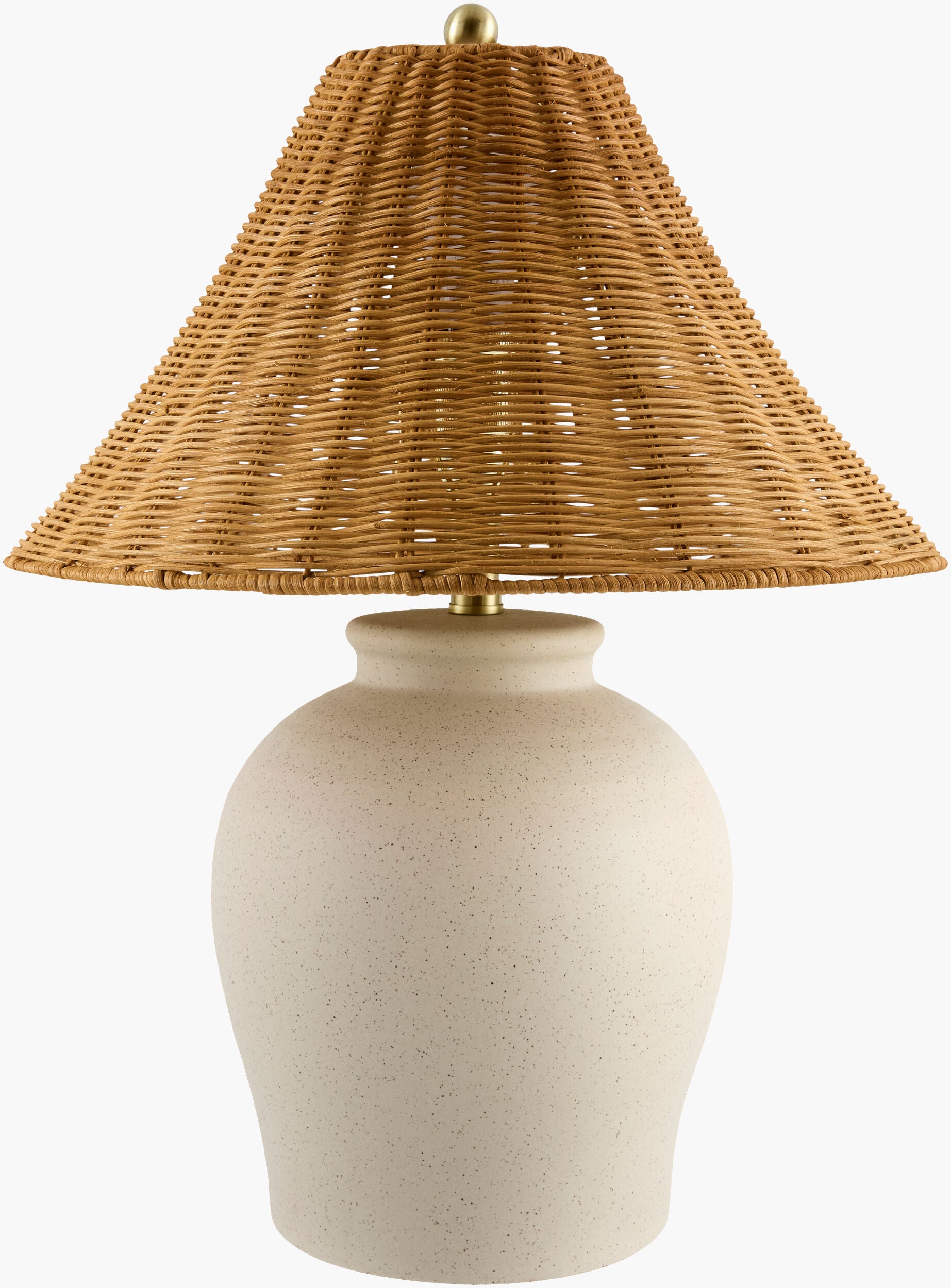 Besson Accent Table Lamp — Beige