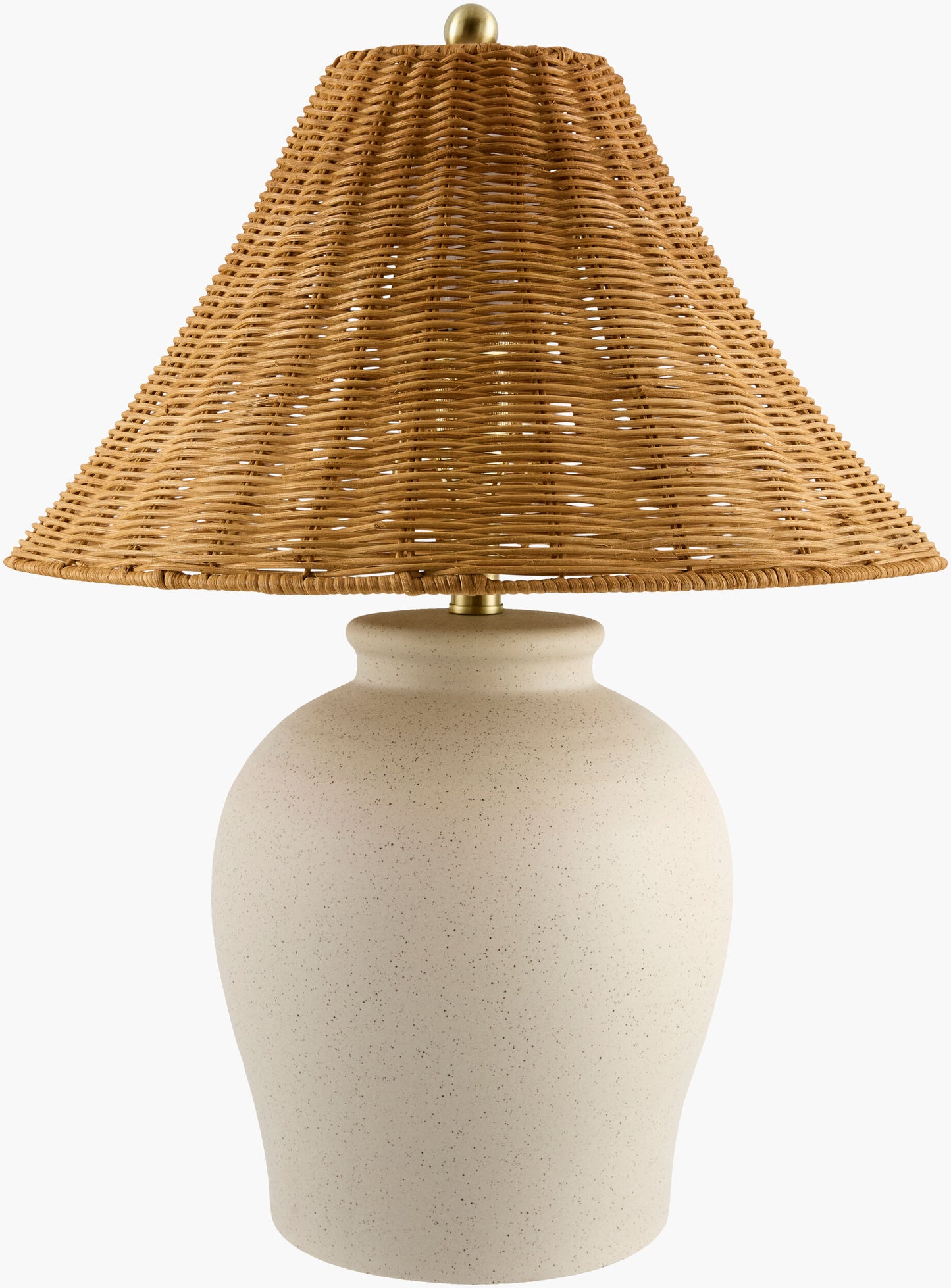 Besson Accent Table Lamp — Beige