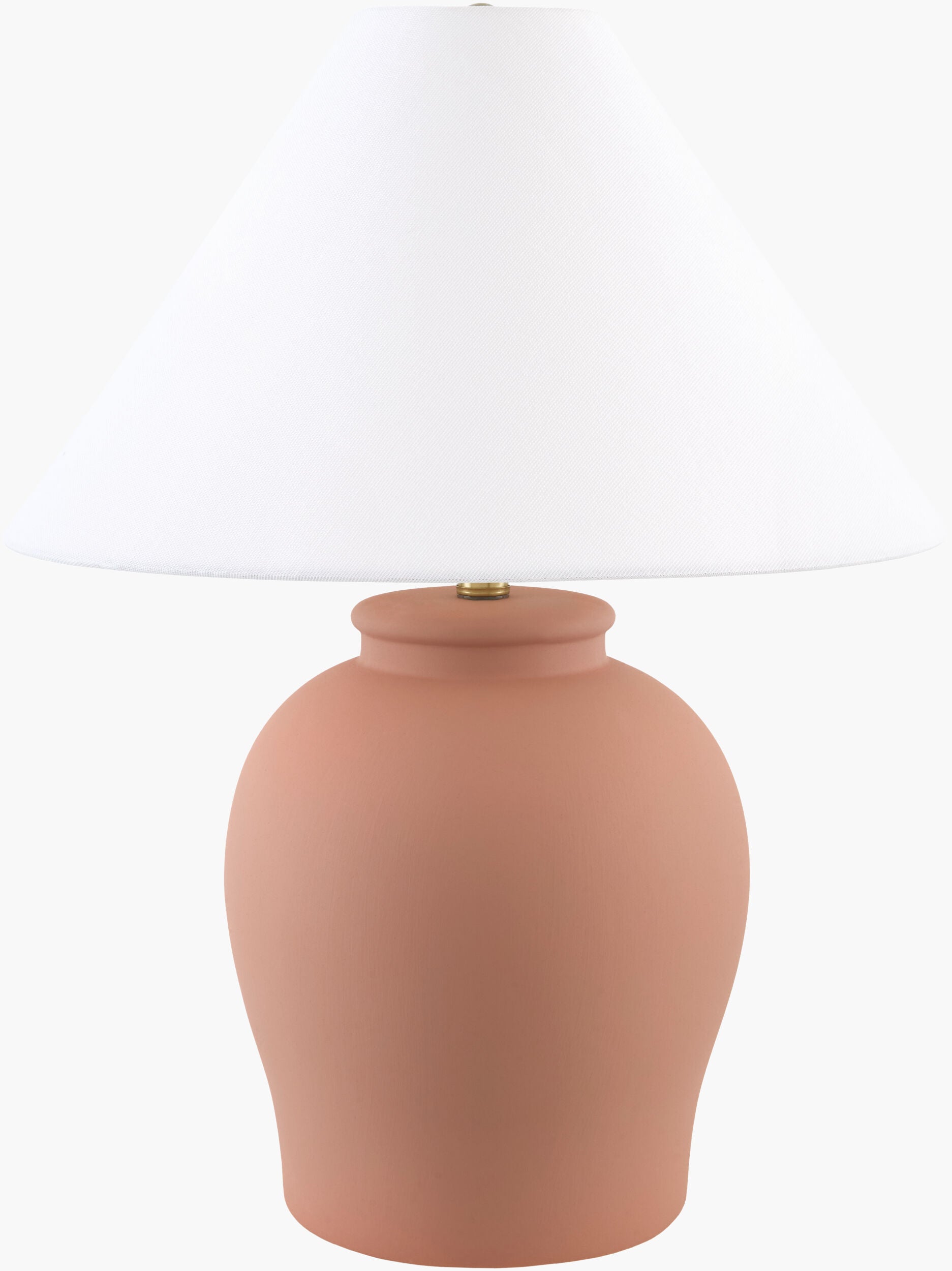 Besson Accent Table Lamp — Terracotta