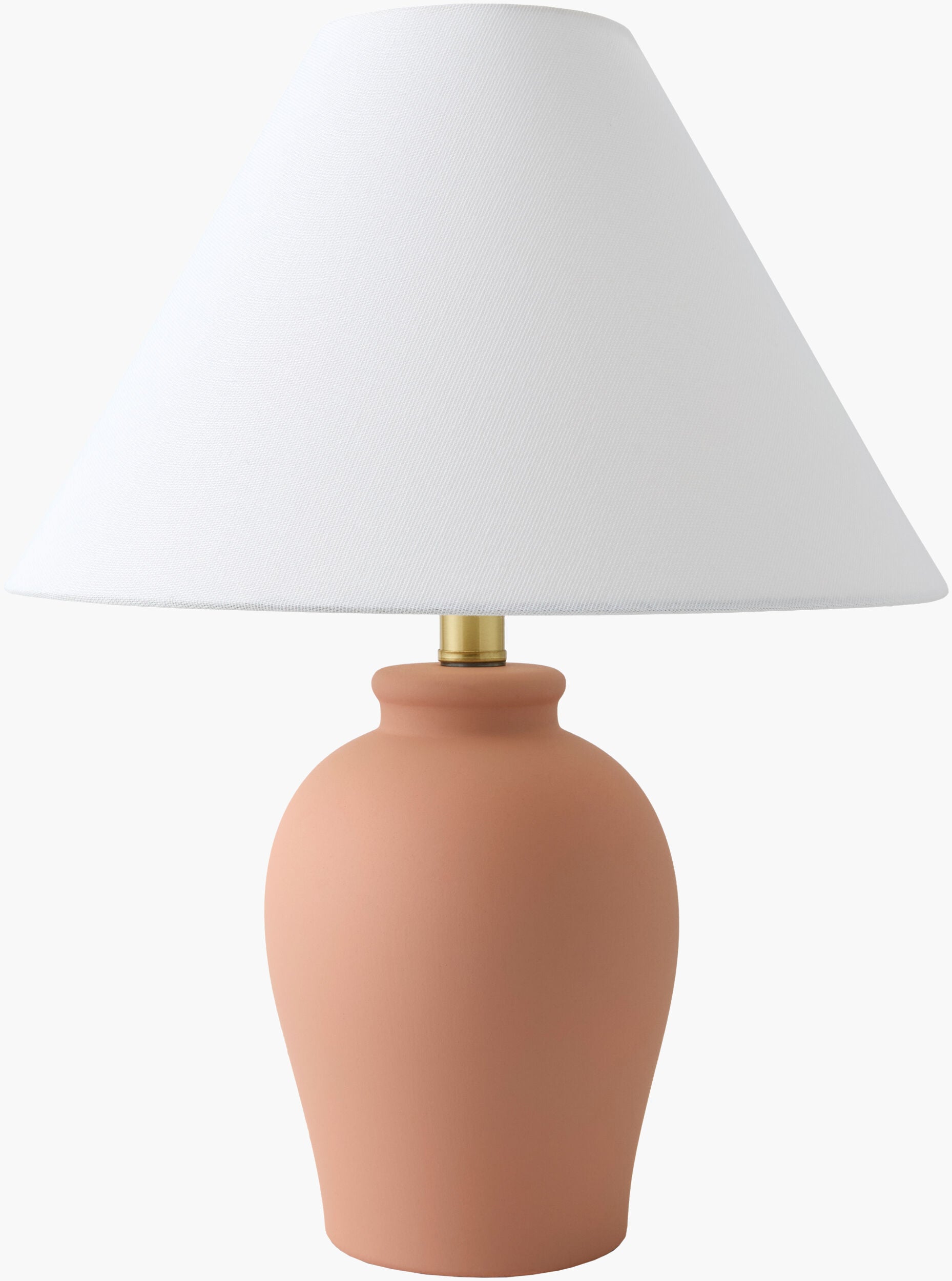 Besson Accent Table Lamp — Terracotta