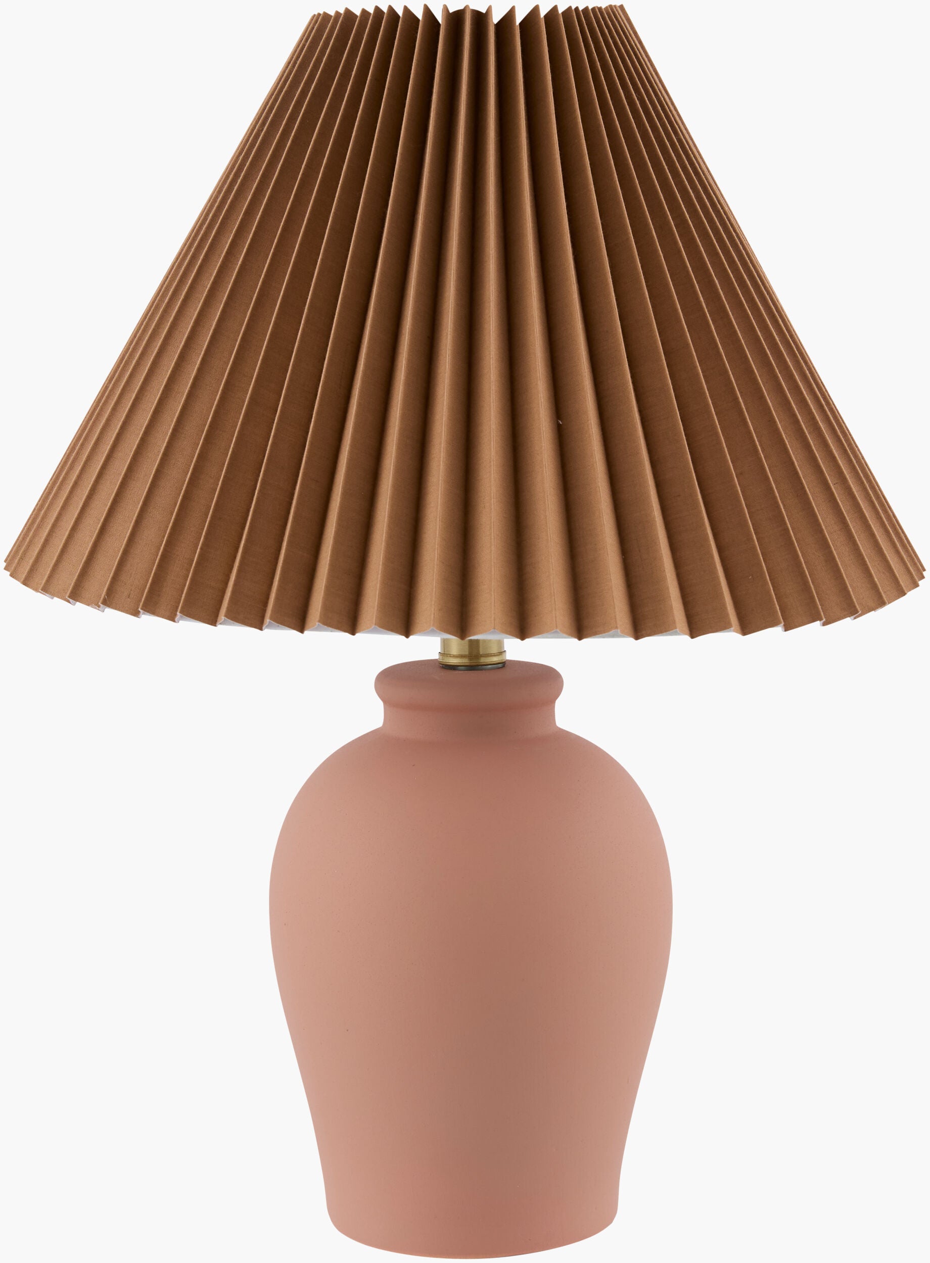 Besson Accent Table Lamp — Terracotta