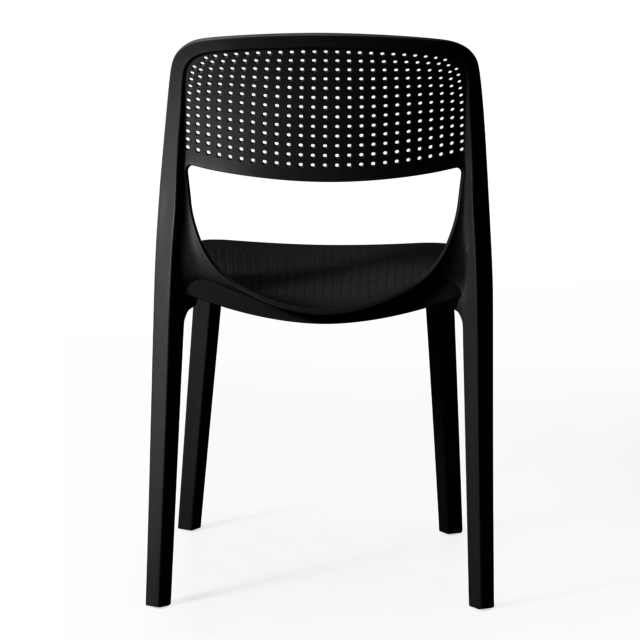 Polyform Stacking Dining Side Chair (Set of 2) Seahawk Designs Patio Dining Chairs