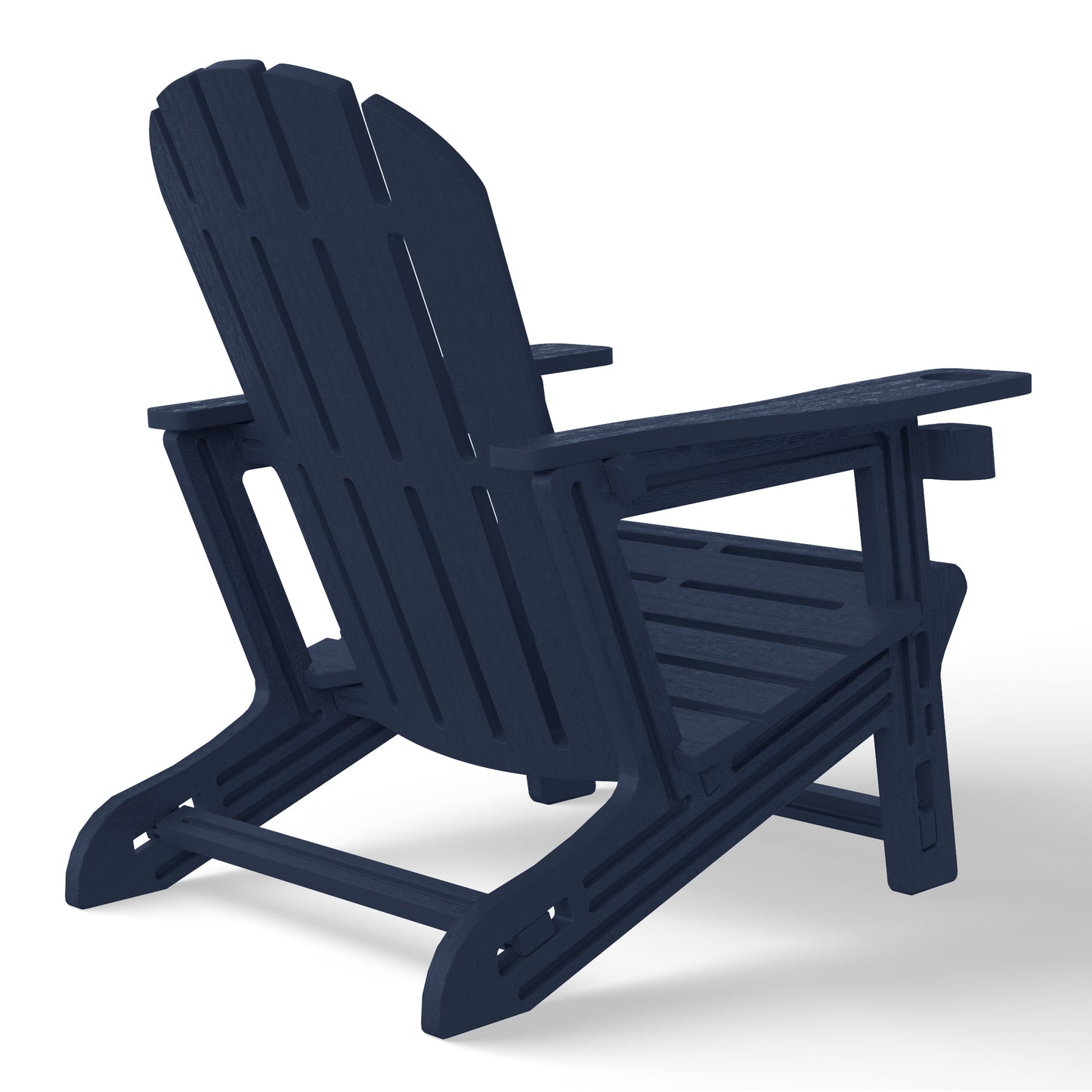 Snap'n Lock Adirondack Chair with Cupholder (No Tools or Hardware) Seahawk Designs Adirondack Chairs