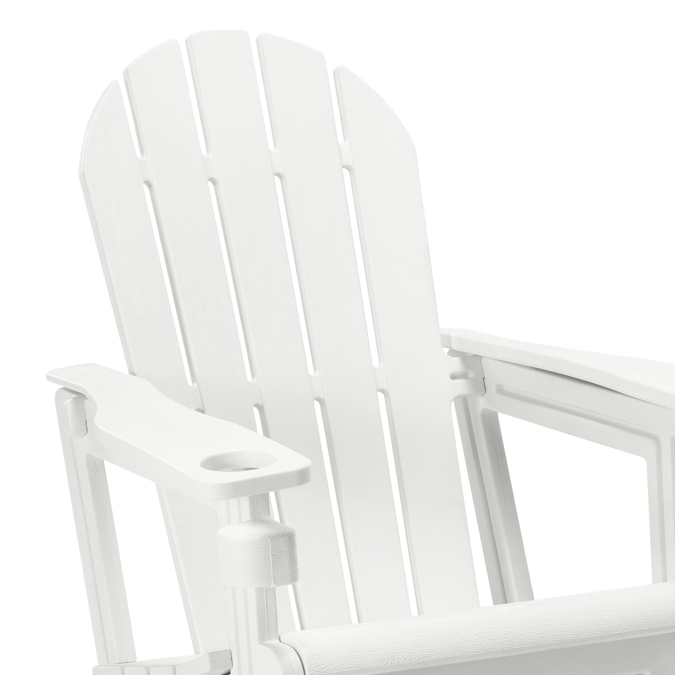 Snap'n Lock Adirondack Chair with Cupholder (No Tools or Hardware) Seahawk Designs Adirondack Chairs