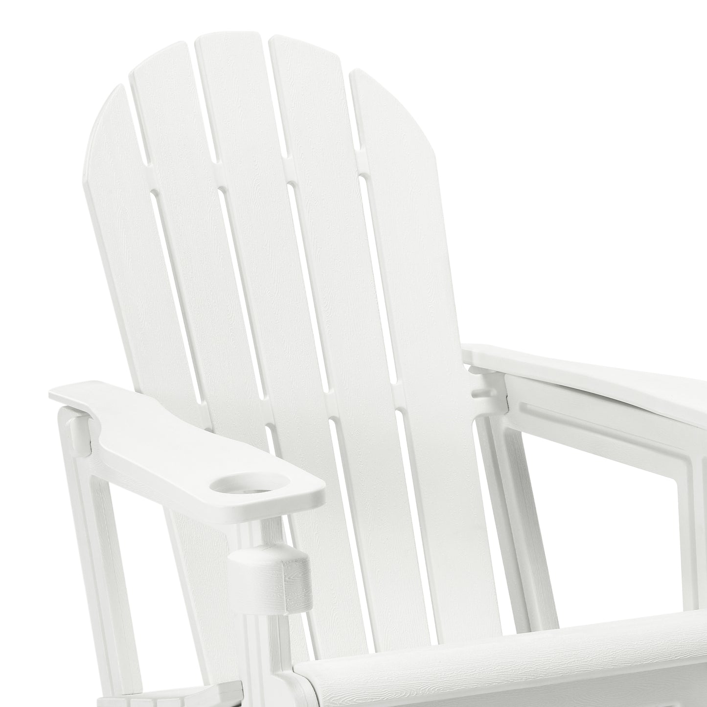Snap'n Lock Adirondack Chair with Cupholder (No Tools or Hardware) Seahawk Designs Adirondack Chairs