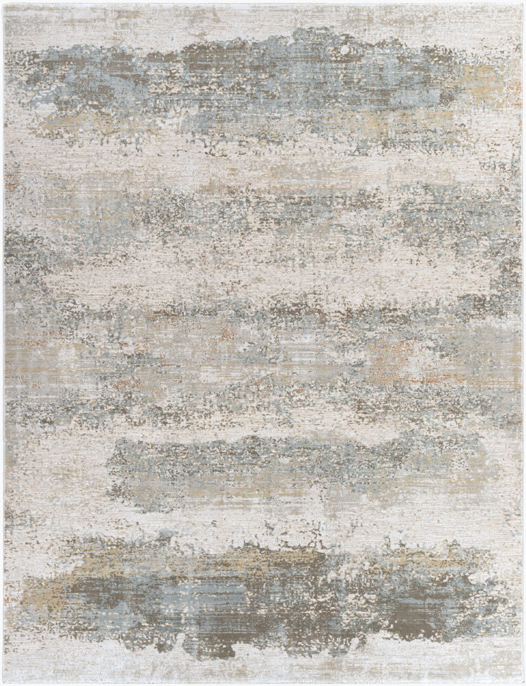 Brunswick Machine Woven Rug — Charcoal/Dusty Sage
