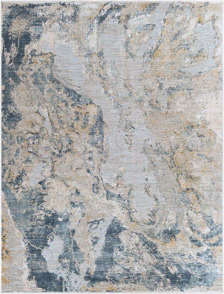 Brunswick Machine Woven Rug — Dusty Sage/Light Gray