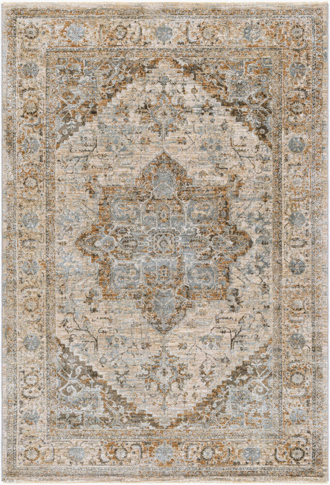 Brunswick Machine Woven Rug — Charcoal/Deep Teal