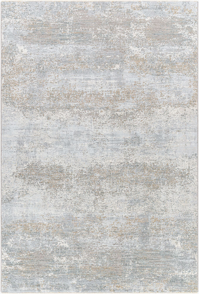 Brunswick Machine Woven Rug — Blue/Cream