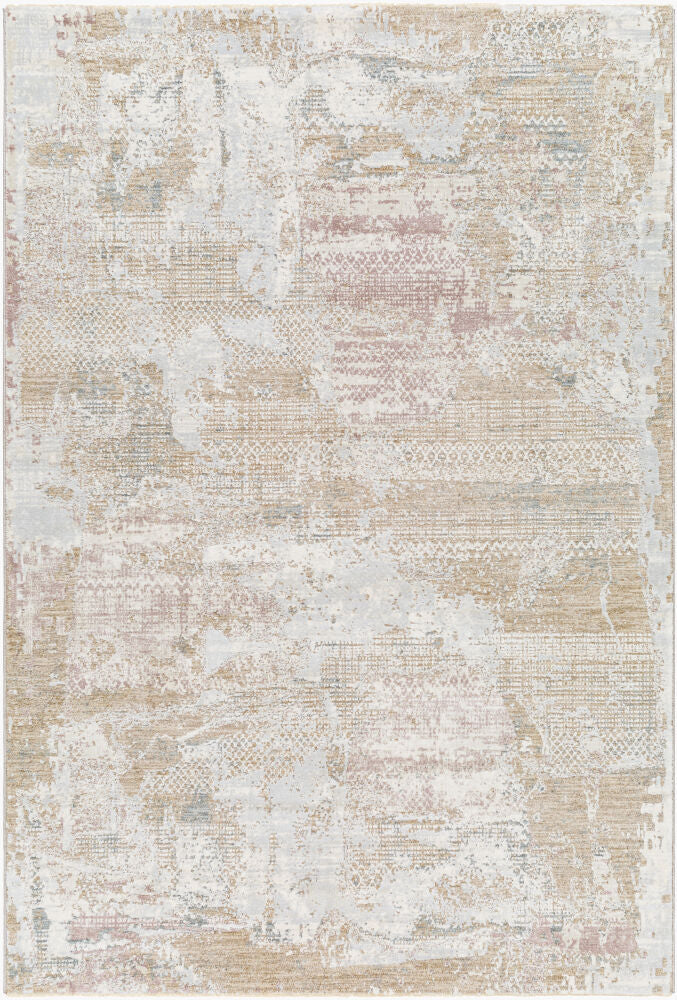 Brunswick Machine Woven Rug — Blue/Cream