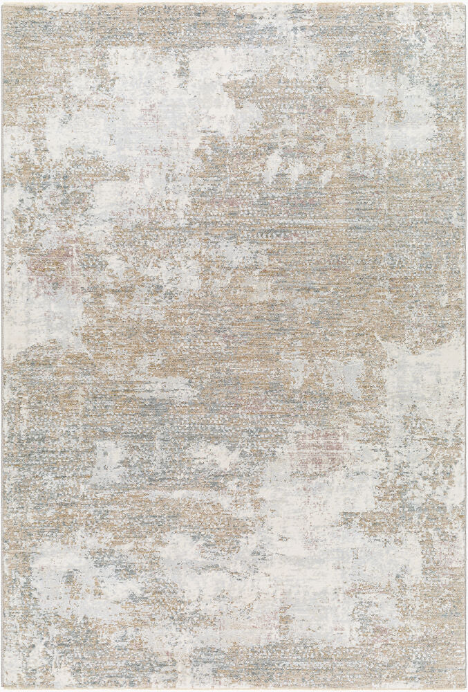 Brunswick Machine Woven Rug — Blue/Cream