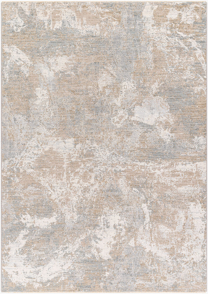 Brunswick Machine Woven Rug — Blue/Cream