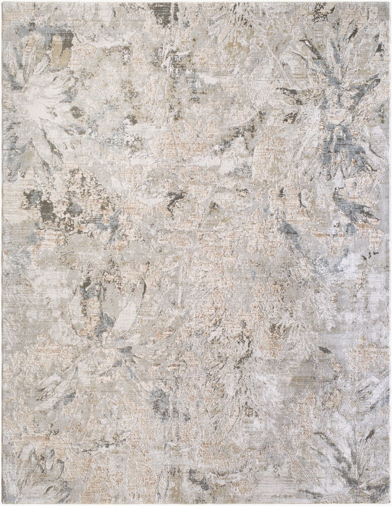 Brunswick Machine Woven Rug — Charcoal/Cream