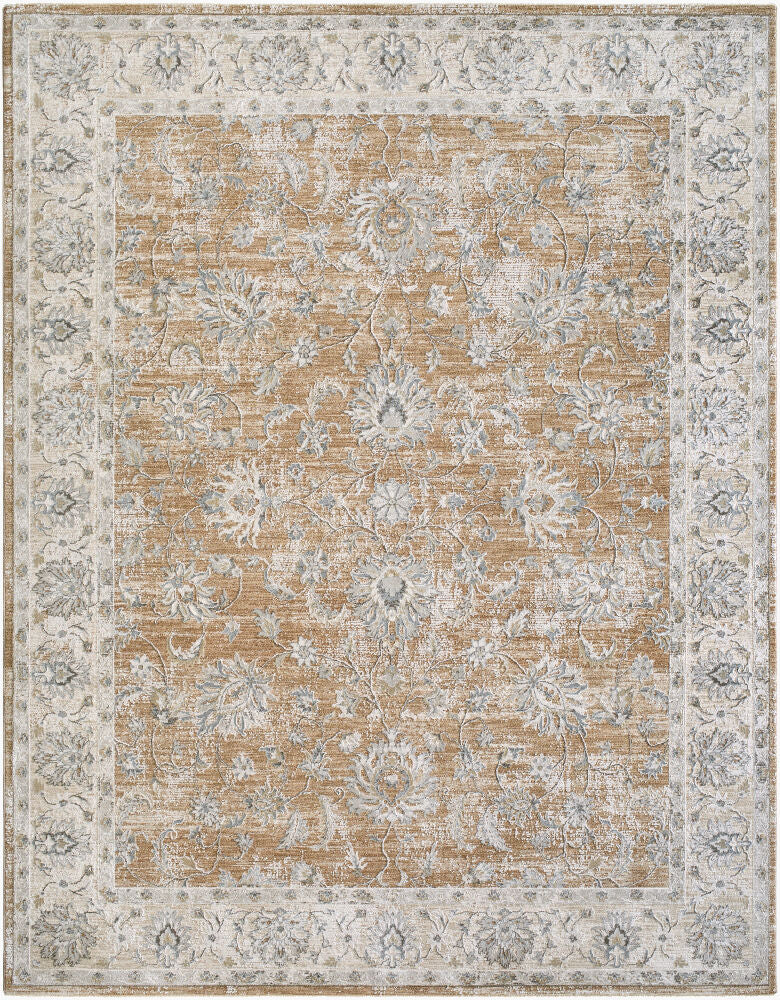 Brunswick Machine Woven Rug — Charcoal/Cream