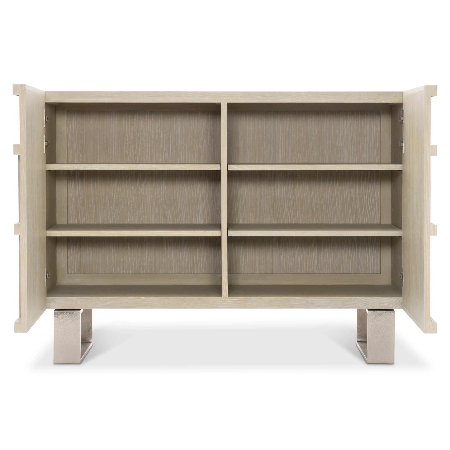 Bernhardt Solaria Door Chest — Four Adjustable Shelves in Dune Bernhardt Chest