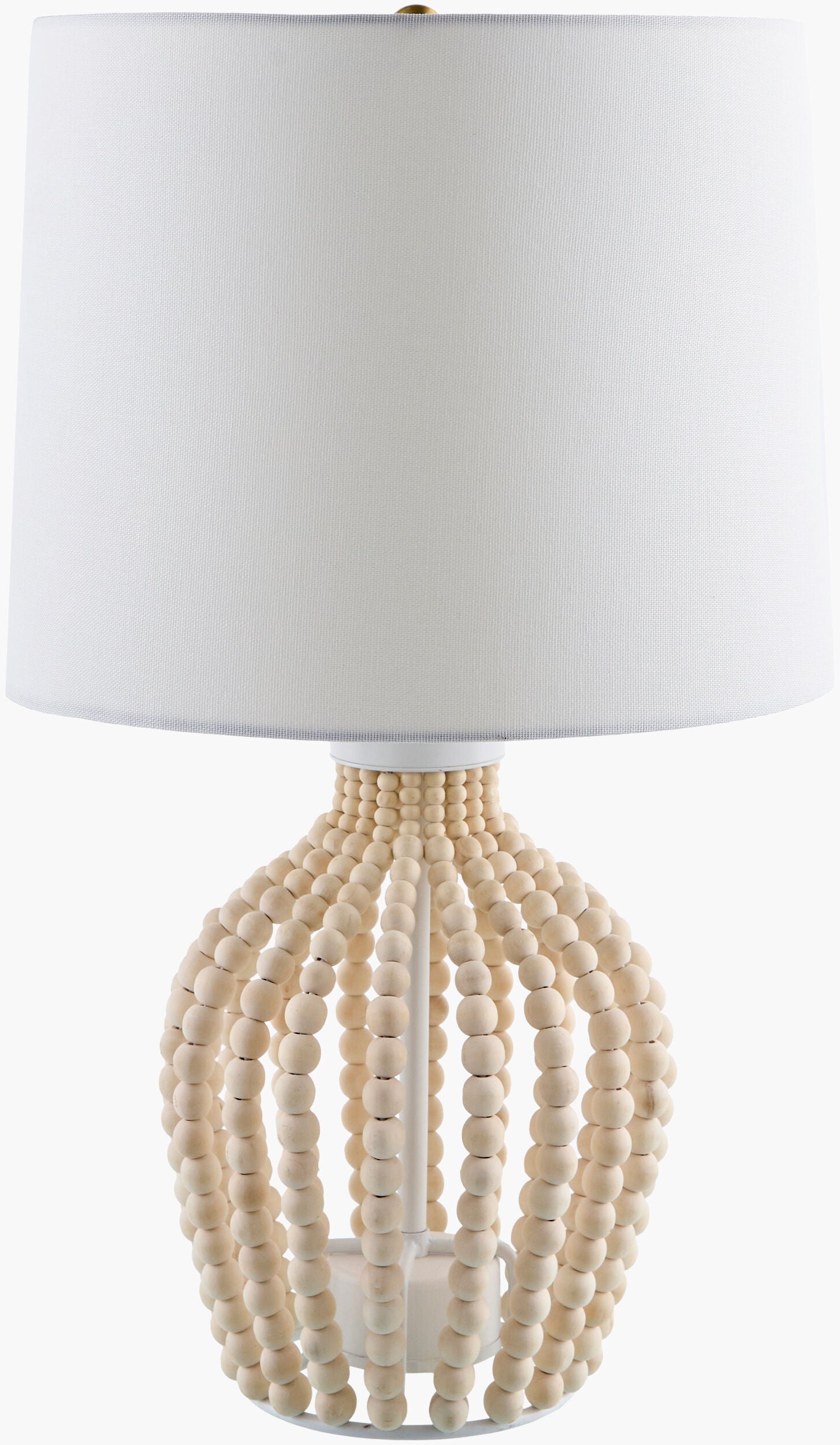 Bawku Accent Table Lamp — White