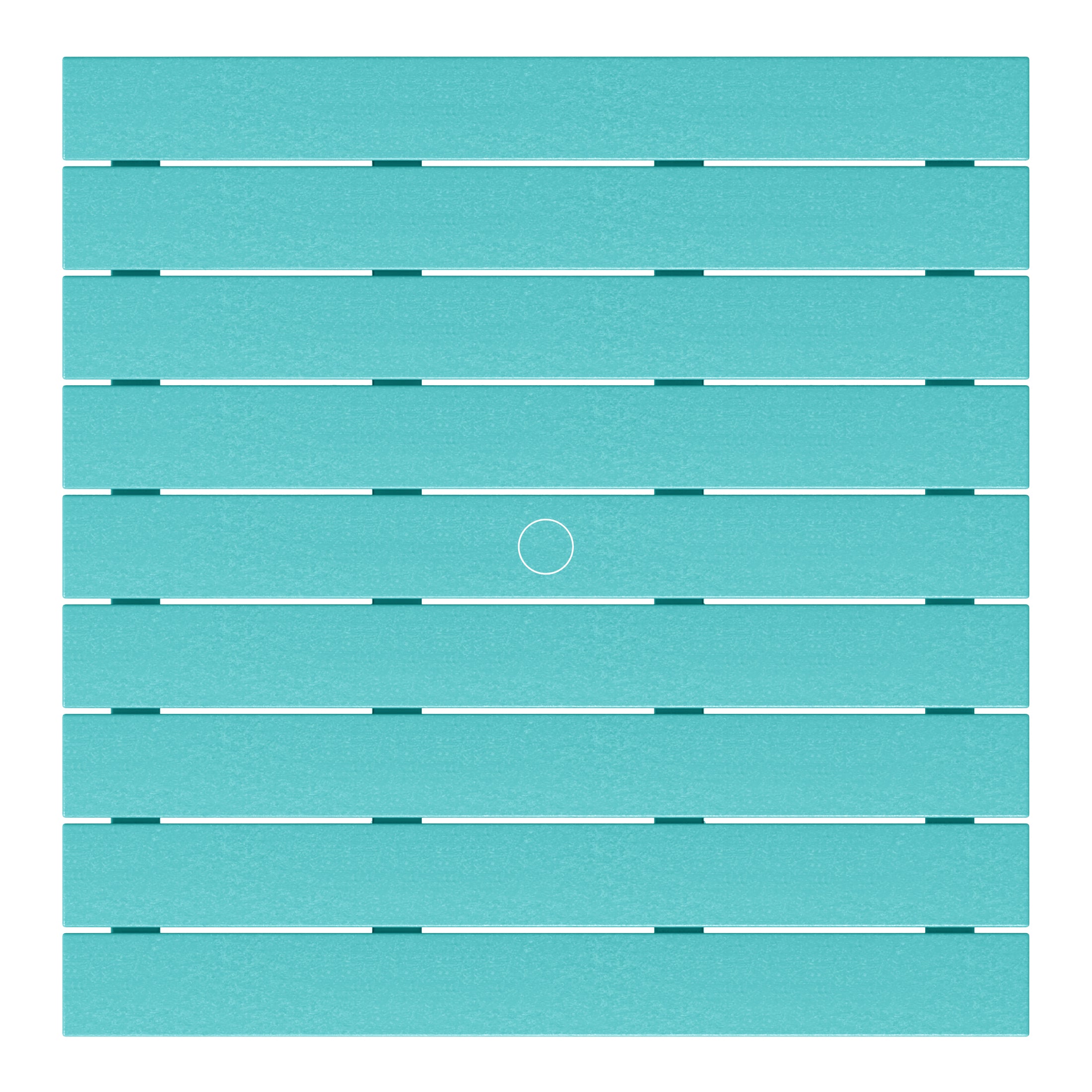 Tiny Terraces Kids' All-Weather Outdoor Square Dining Table (31" Top) Seahawk Designs Kids Patio Dining Tables