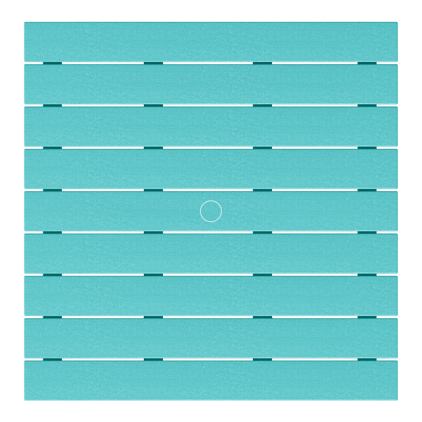 Tiny Terraces Kids' All-Weather Outdoor Square Dining Table (31" Top) Seahawk Designs Kids Patio Dining Tables