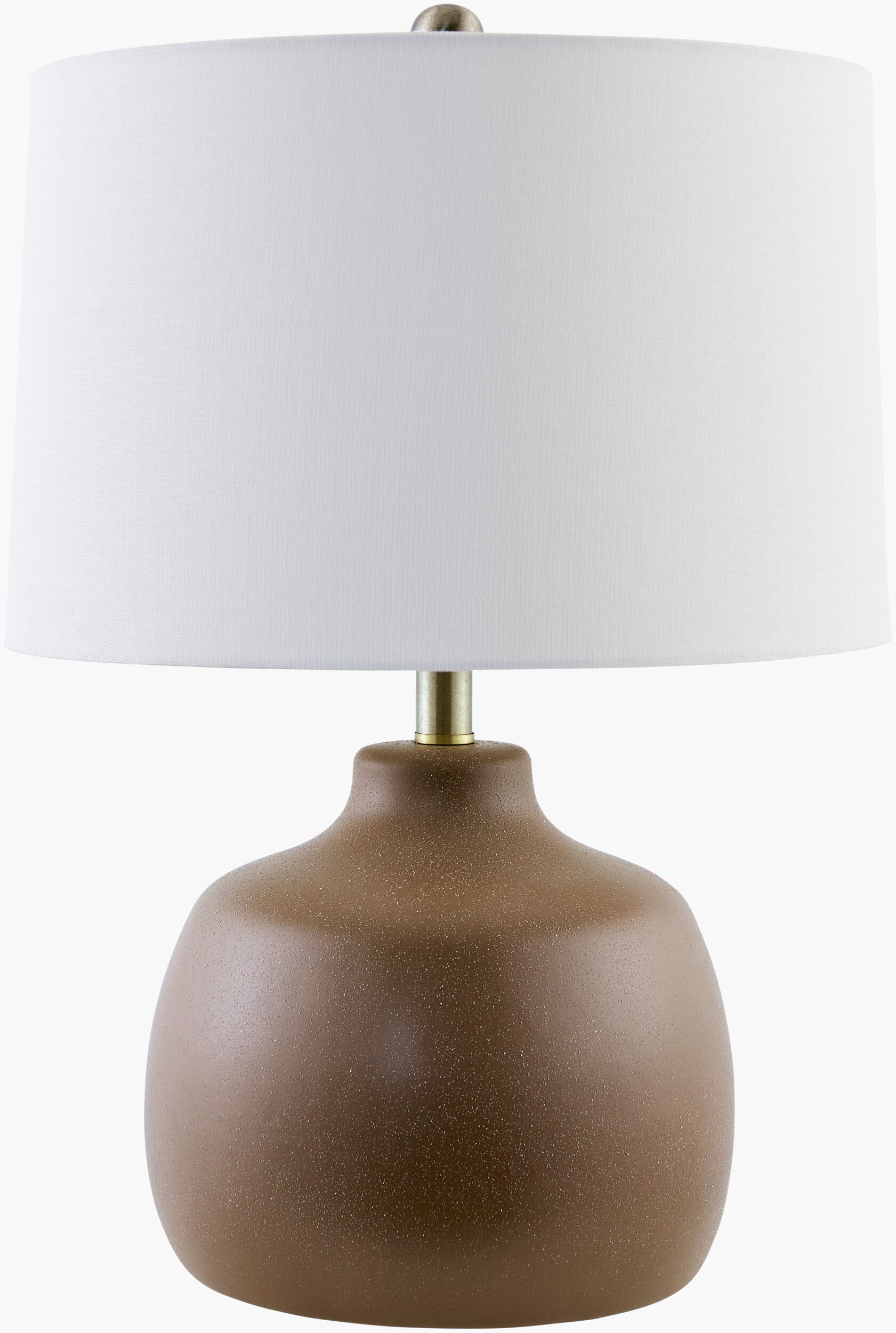 Braxton Accent Table Lamp — Brown