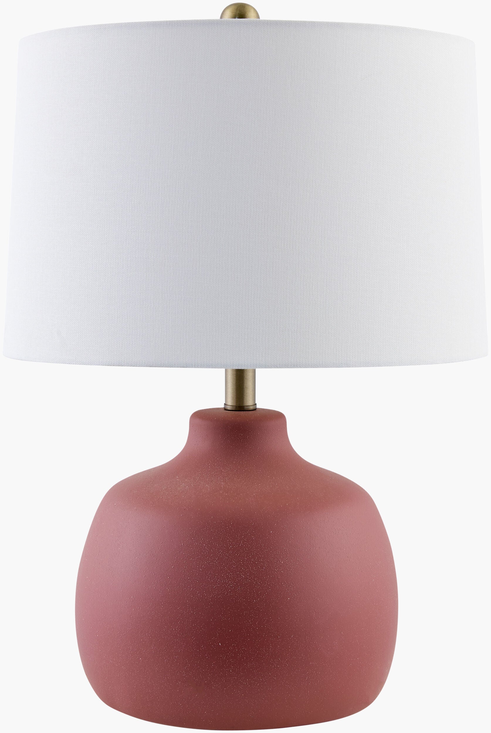 Braxton Accent Table Lamp — Brick