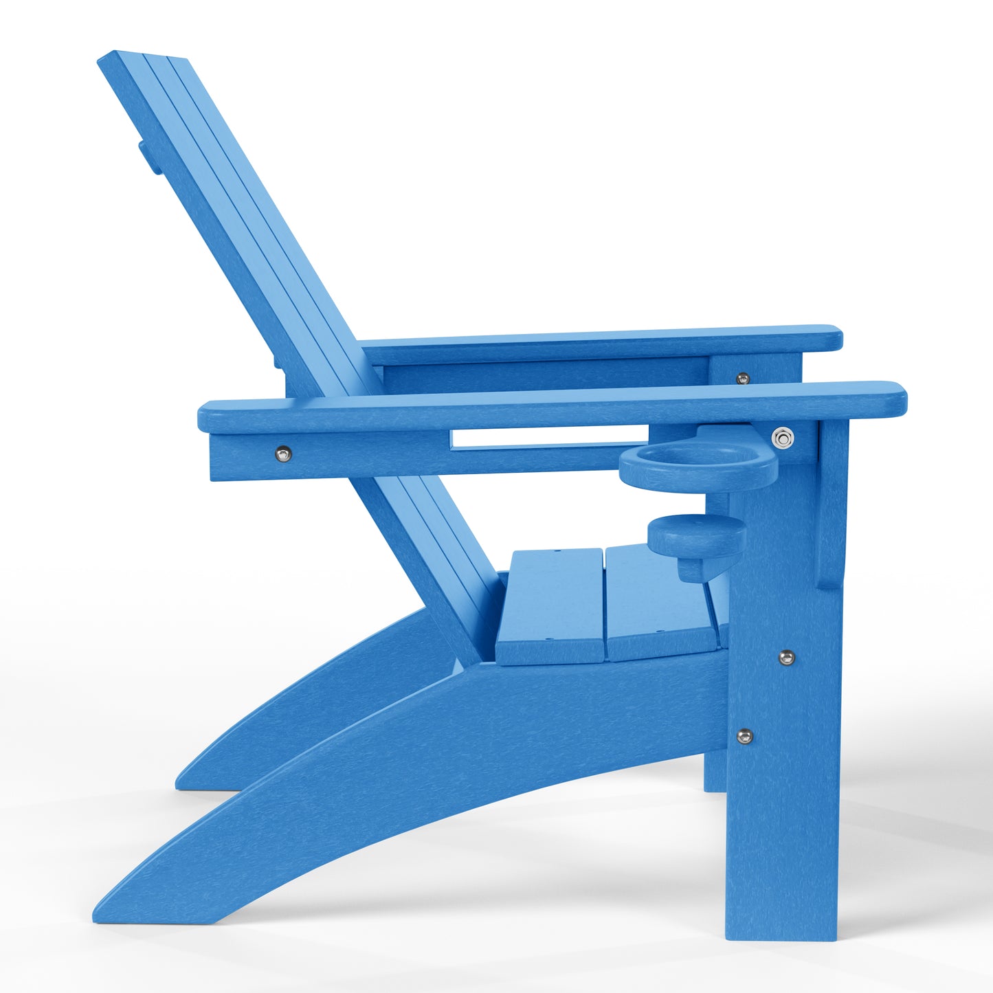 Tiny Terraces Kids Adirondack Chair with Cup Holder (Set of 2) Seahawk Designs Kids Adirondack Chairs