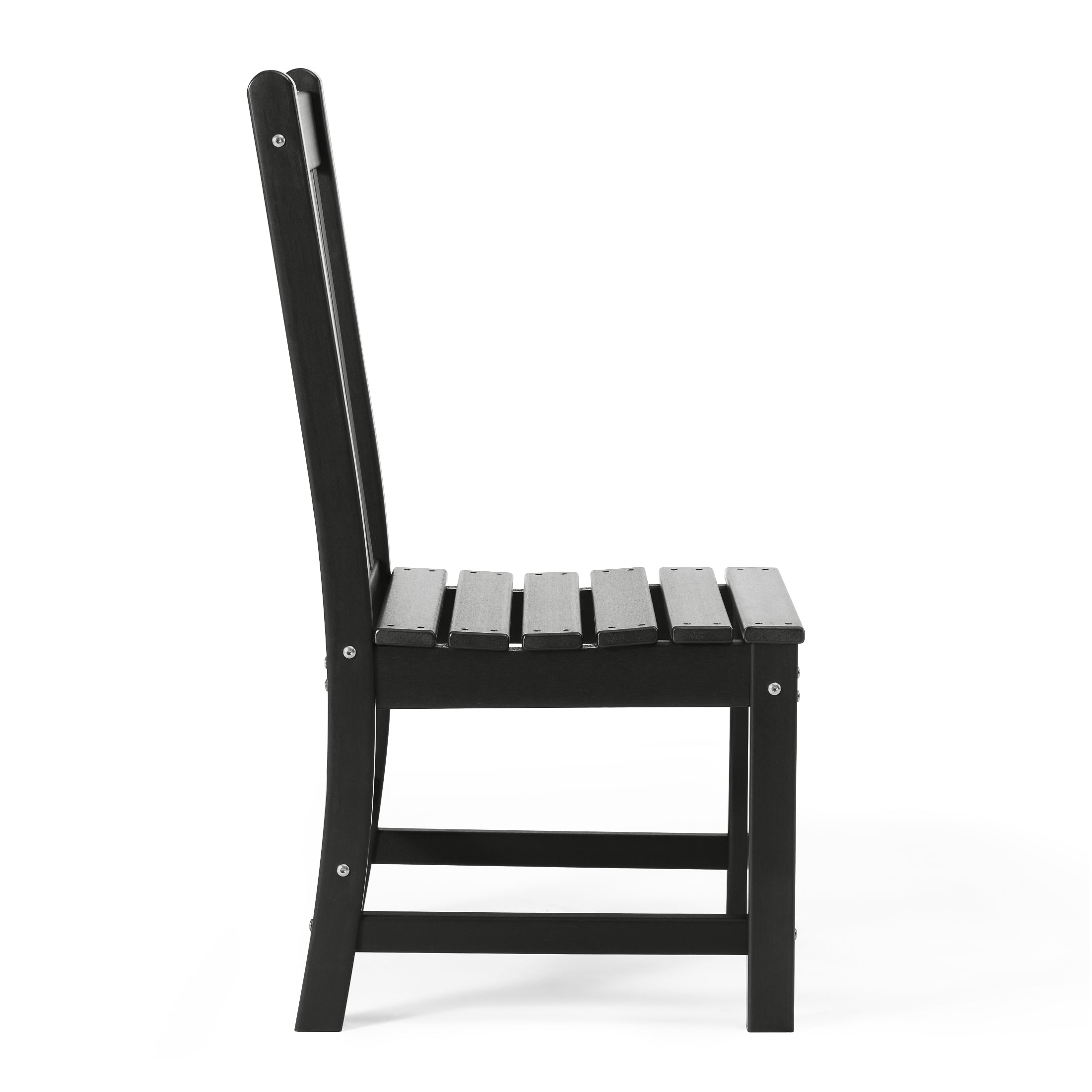 Tuscany All-Weather Outdoor Patio Dining Chair Black Seahawk Designs Patio Dining Chairs
