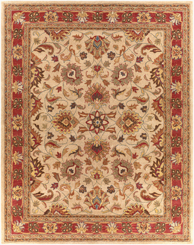 Caesar Handmade Rug — Brown/Dark Brown