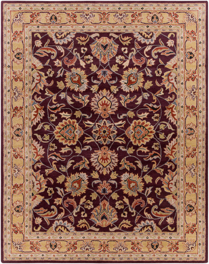 Caesar Handmade Rug — Beige/Black