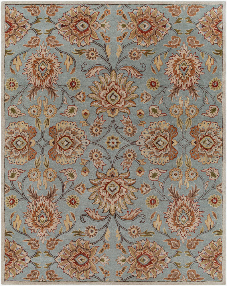Caesar Handmade Rug — Brown/Burnt Orange