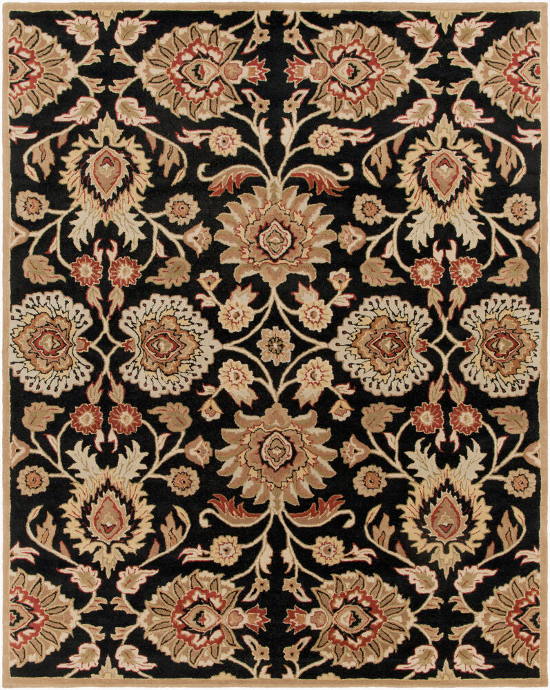 Caesar Handmade Rug — Black/Brown