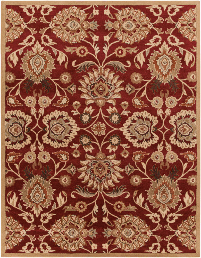 Caesar Handmade Rug — Black/Brown