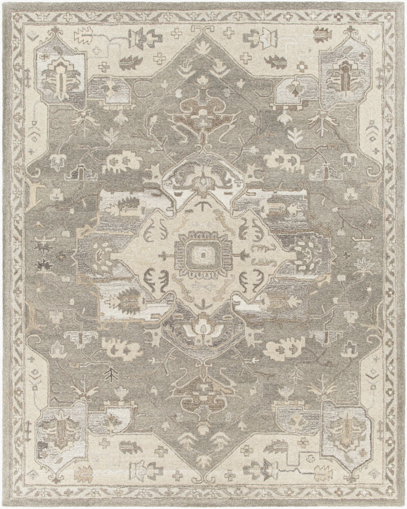 Caesar Handmade Rug — Black/Brown