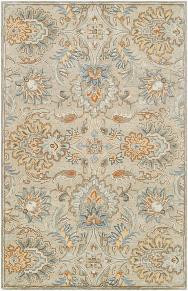 Caesar Handmade Rug — Charcoal/Medium Gray